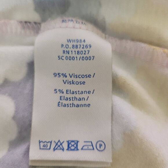 Boden Maxi Tank Dress 12 Long Multicolor Knit Sleeveless V-Neck Pullover - Picture 6 of 6